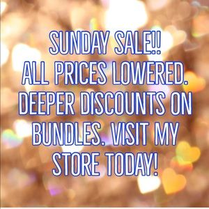 You read it right! ALL PRICES LOWERED.